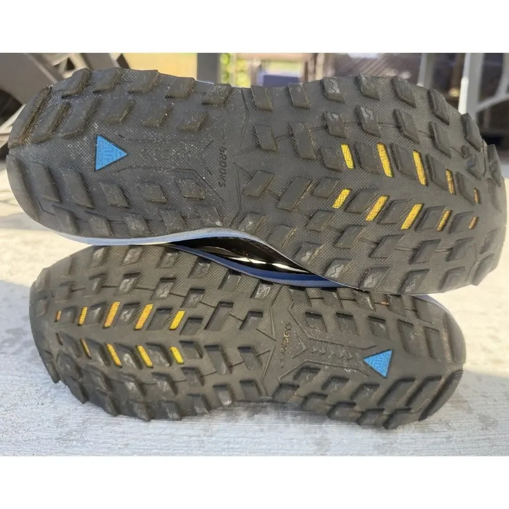 Brooks Cascadia 14 GTX Black Blue Gore-Tex Trail Running Shoes Women’s 7